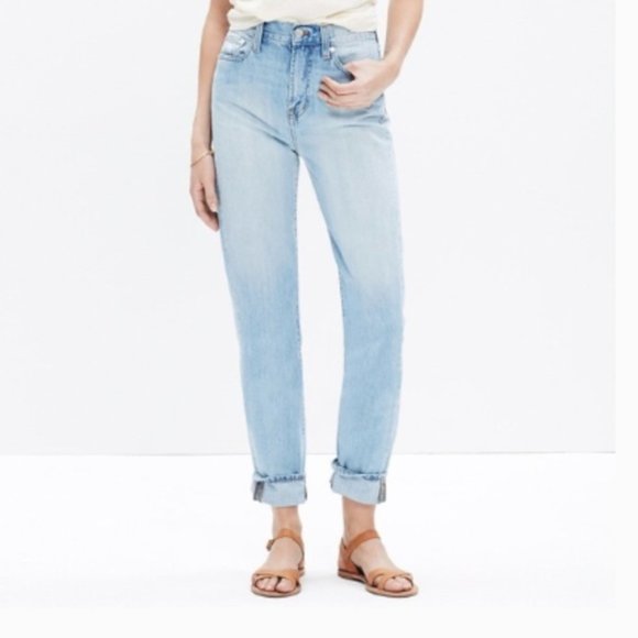 Madewell Perfect Summer, High Rise, 100% Cotton jeans, Fitzgerald Wash Size 25 - Picture 3 of 6